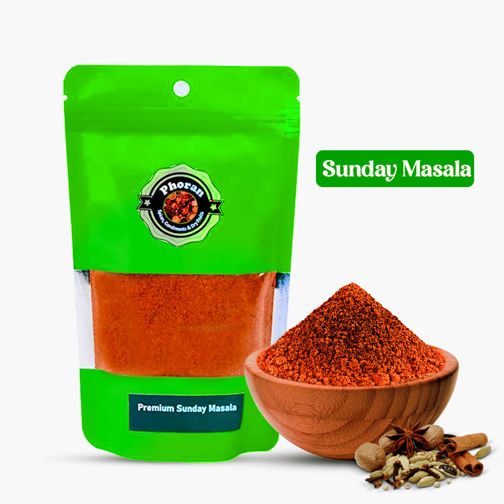 300 GM Phoran Masala Combo Pack - 100 gm each - Garam Masala, Pav Bhaji MAsala & Sunday Masala | Phoran view 2