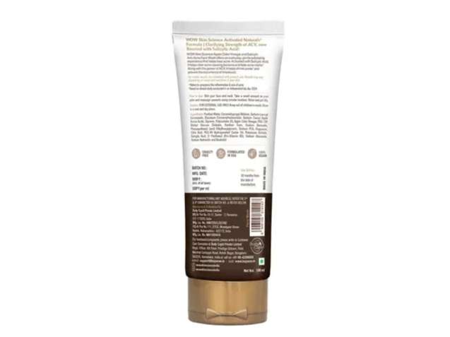 WOW Skin Science Apple Cider Vinegar Foaming Face Wash Clear, Glowing Skin - 100ml view 2