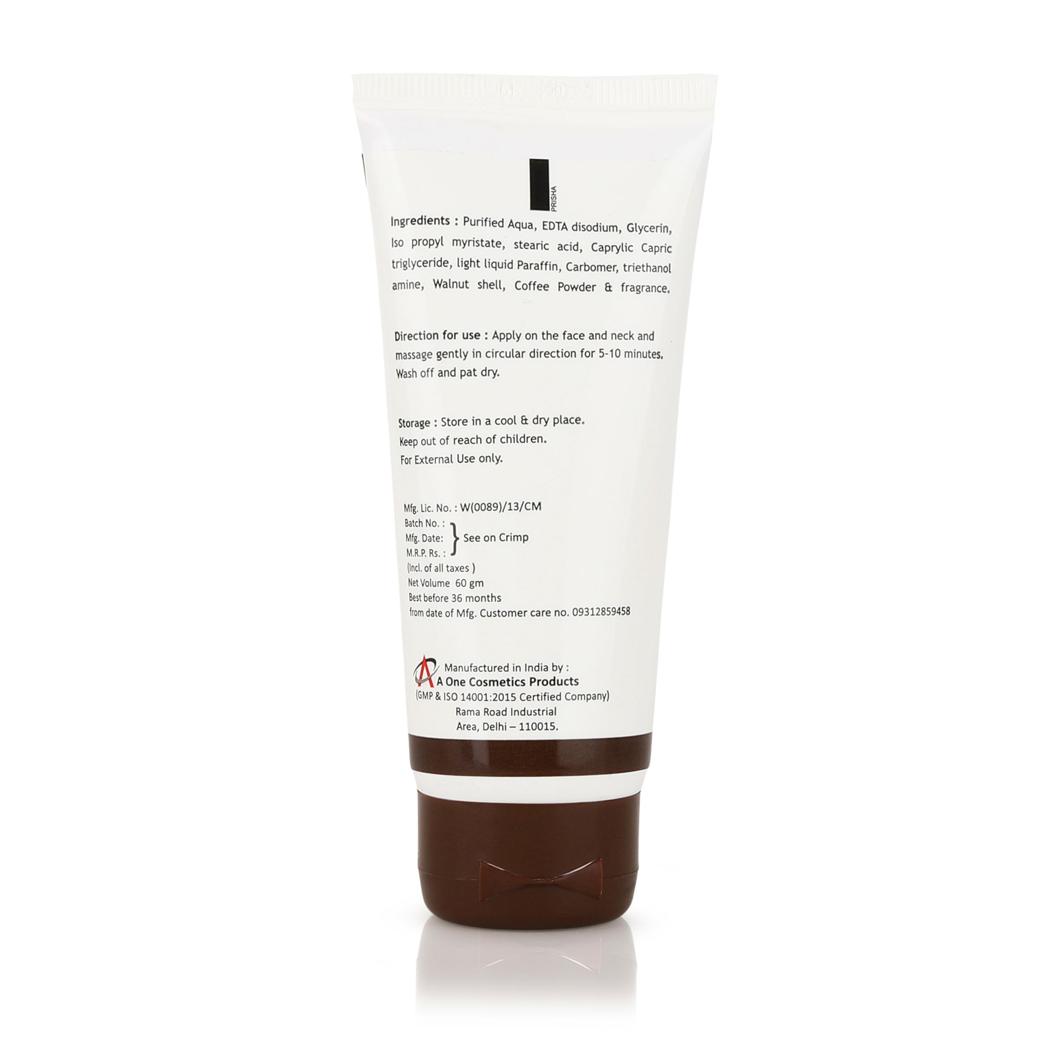 Mxoyere Coffee Scrub - Exfoliating & Invigorating, Paraben Free, 60gm view 2