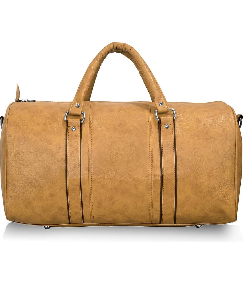 Walrus 22 Ltrs Tan Artificial Leather Duffle Bag view 2