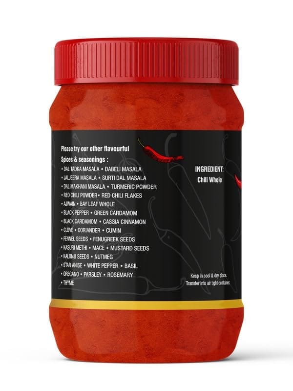 Pari Reshampatti Chilli Powder | Laal Mirch Powder with Natural Oils | Zero added Colours, Fillers, Additives & Preservatives | (Pack of 1 x 2000g) view 2