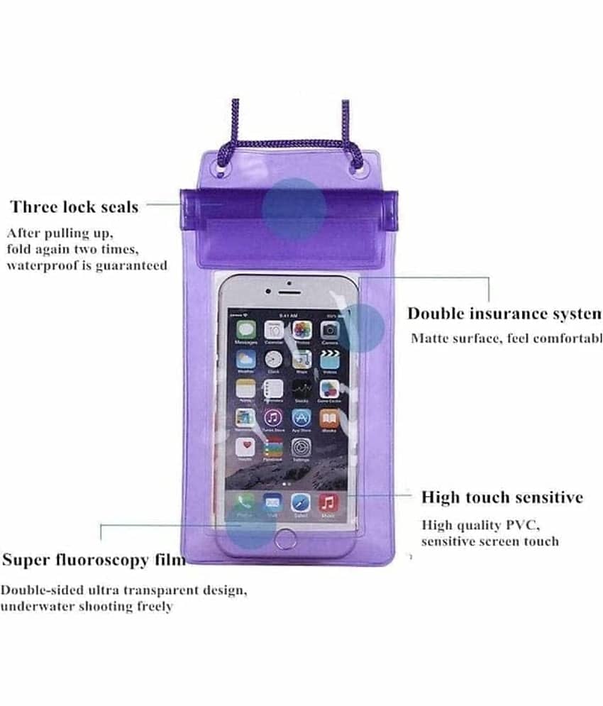 Waterproof All Mobile Phone Pouch Rain Cover view 2