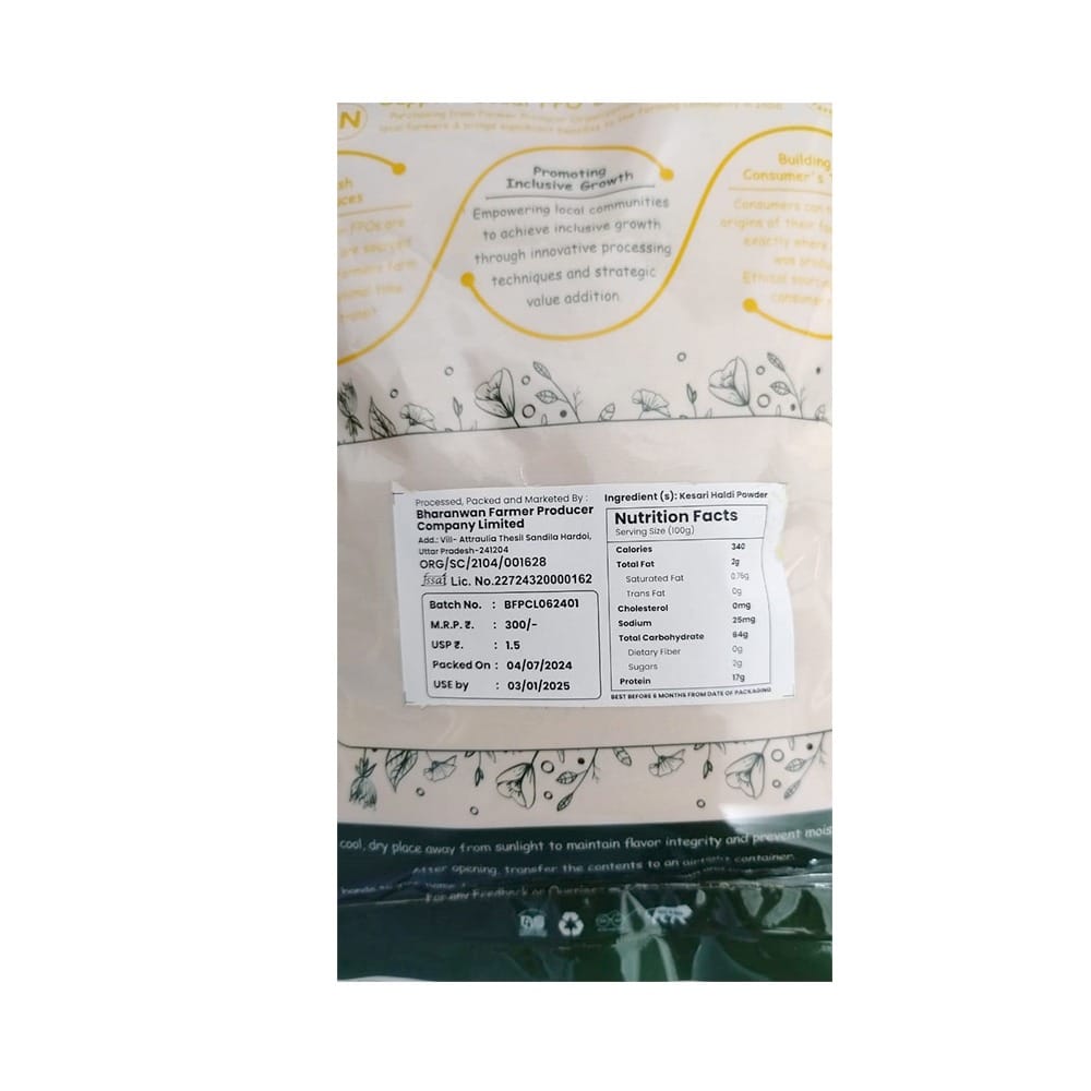 FPO KISAN NATURALS KESARI HALDI POWDER view 2