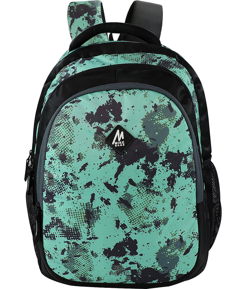 mikebags 18 Ltrs Green Polyester College Bag view 2