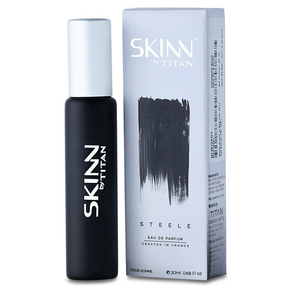 Skinn By Titan Steele Perfume for Men, 20ml