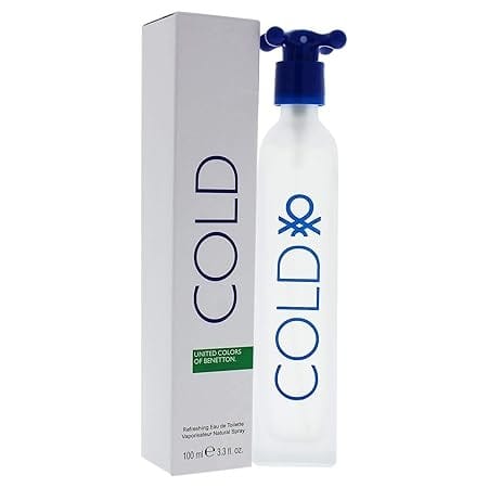 United Colours of Benetton Cold EDT for Men, 100ml Perfume Set of 2 Perfume view 2