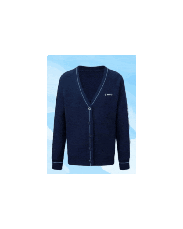 Women Full Sleeve Blue Cardigan - Staging