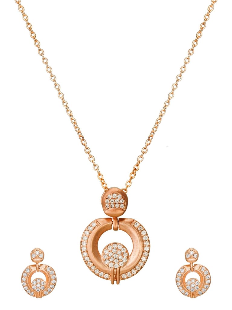 Morison Luxury Rose Gold Pendant Set Stunning and Refined view 2