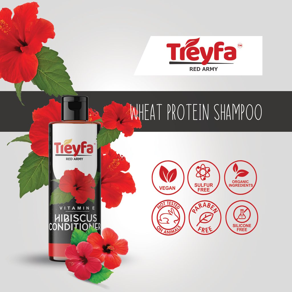 Treyfa Hibiscus conditioner for hair growth & hair fall control (30ml) view 2