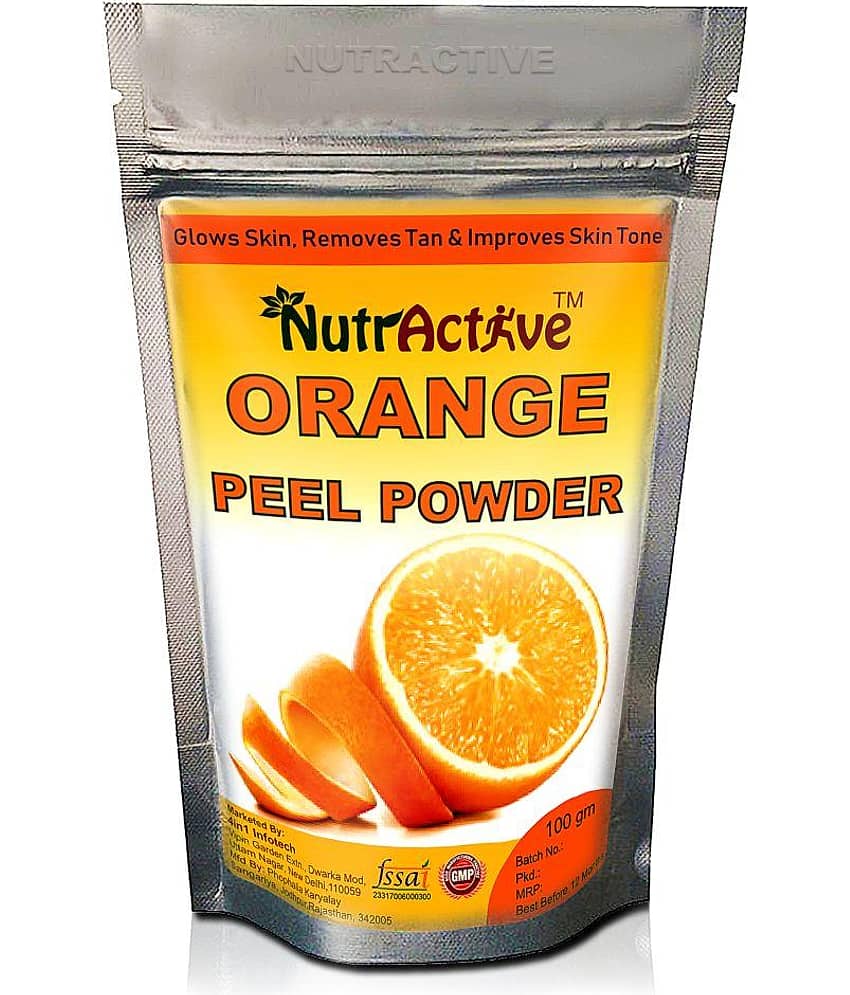 NutrActive Orange Peel Powder Facial Kit gm Pack of 3 view 2