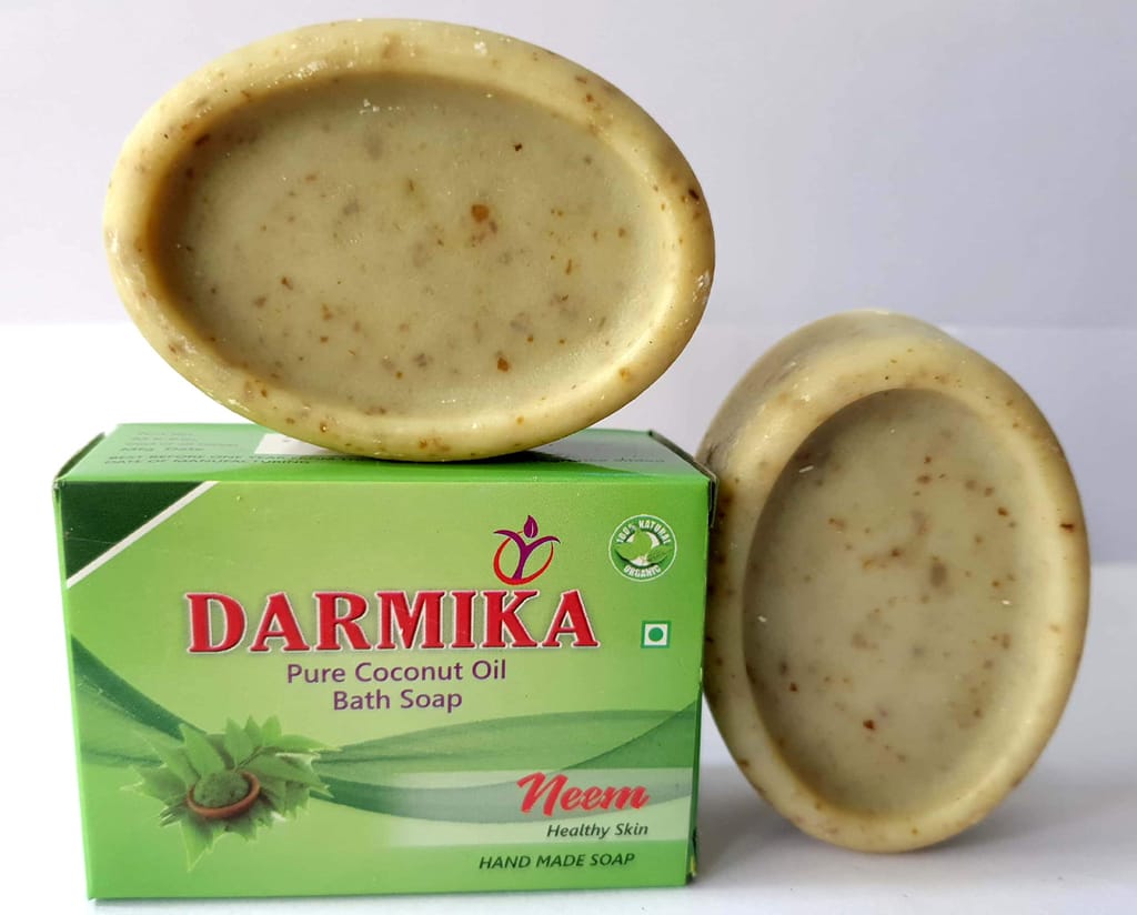 DARMIKA Handmade Organic Soap Set of 5 (NEEM) view 2