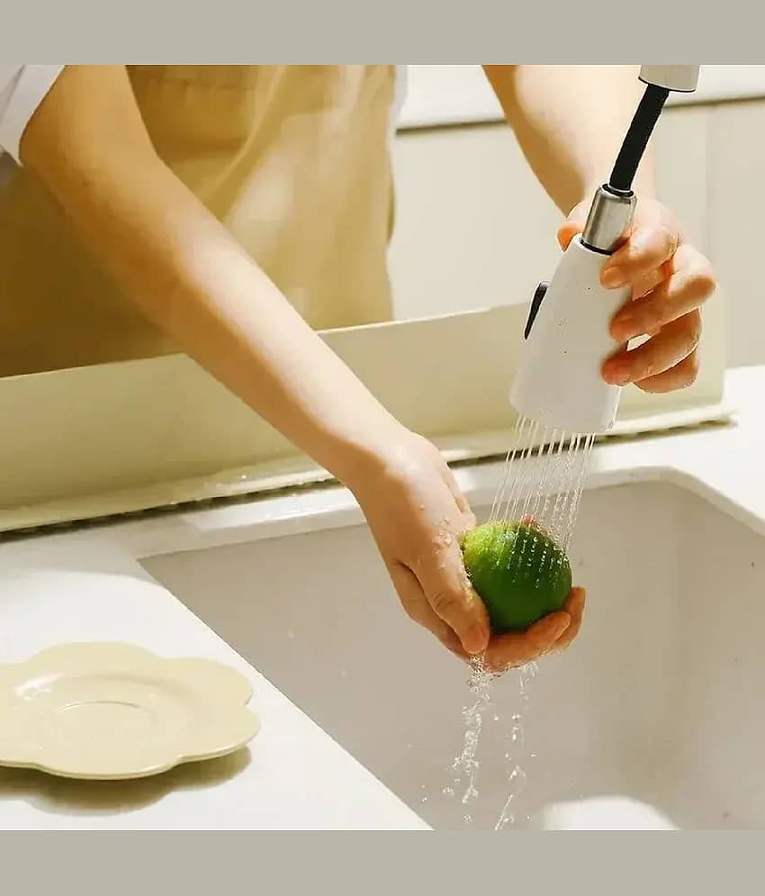 RAVISTRA Silicone Kitchen Sink Splash Guard | 35×7 cm Water Deflector with Suction Cup | Anti-Slip Waterproof Sink Stopper for Kitchen & Bathroom view 2