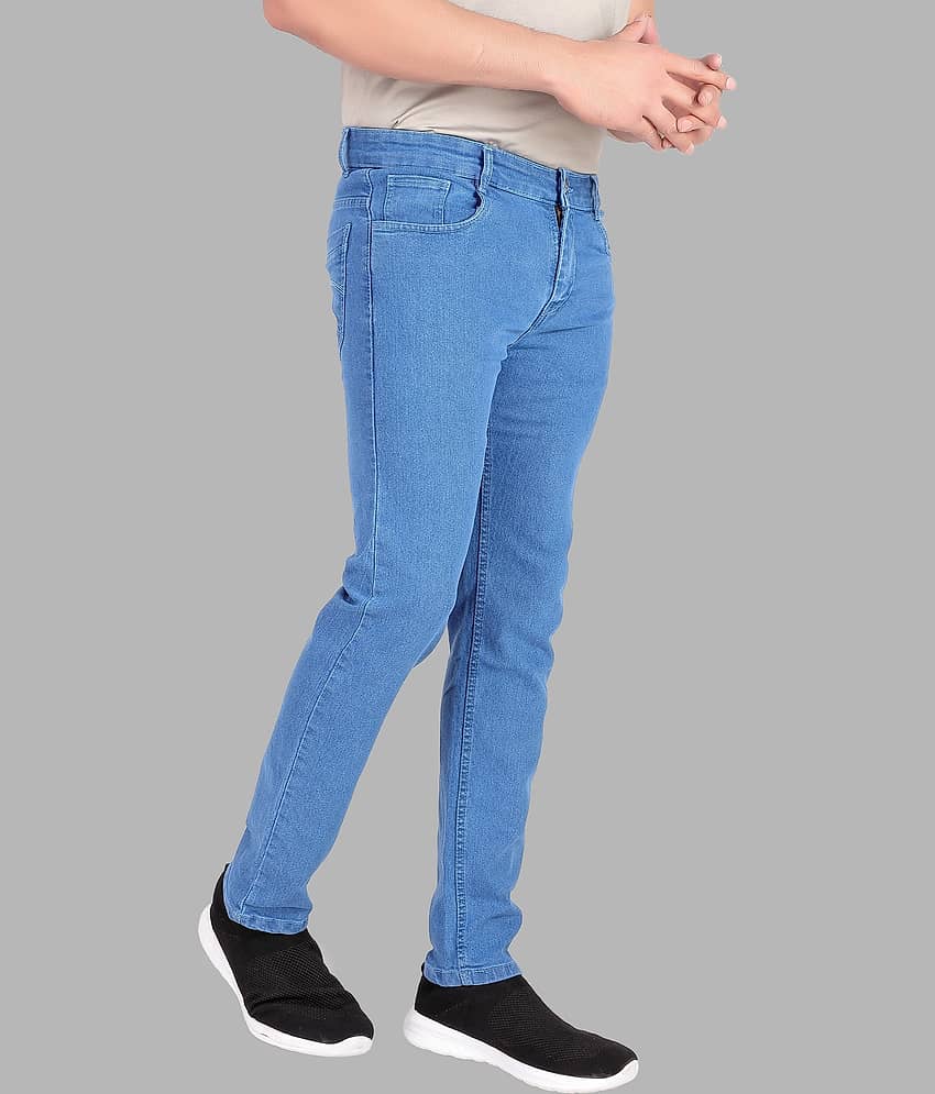 RAGZO Slim Fit Basic Men's Jeans - Blue ( Pack of 1 ) view 2