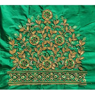 OMSAIFAB Cotton Silk Self Design Blouse Material view 2