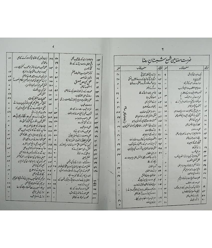 Shama Shabistan e Raza Hand Written solution of problems with taweez and dua view 2