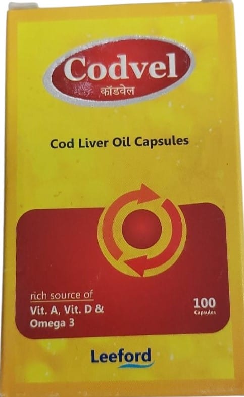 Cod Liver Oil Capsules - 100 Capsules