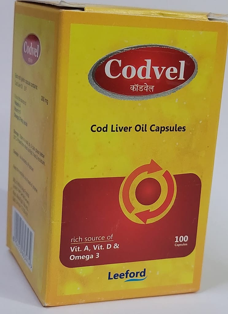 Cod Liver Oil Capsules - 100 Capsules view 2