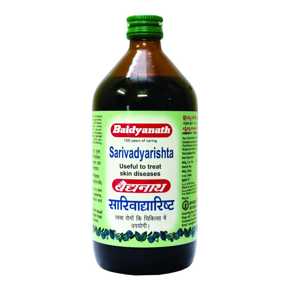 Baidyanath Sarivadyarishta 450 Ml