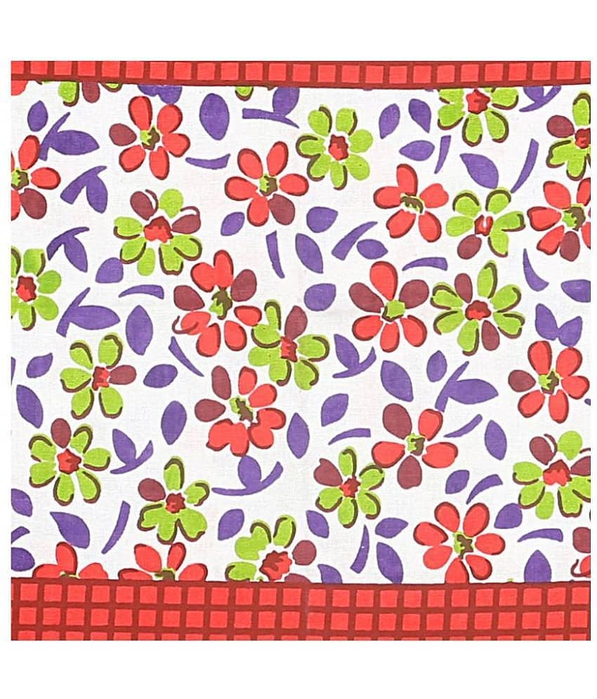 AJ Home Pack of 4 Cotton Multi Pillow Cover (17 X 27 Inch) view 2