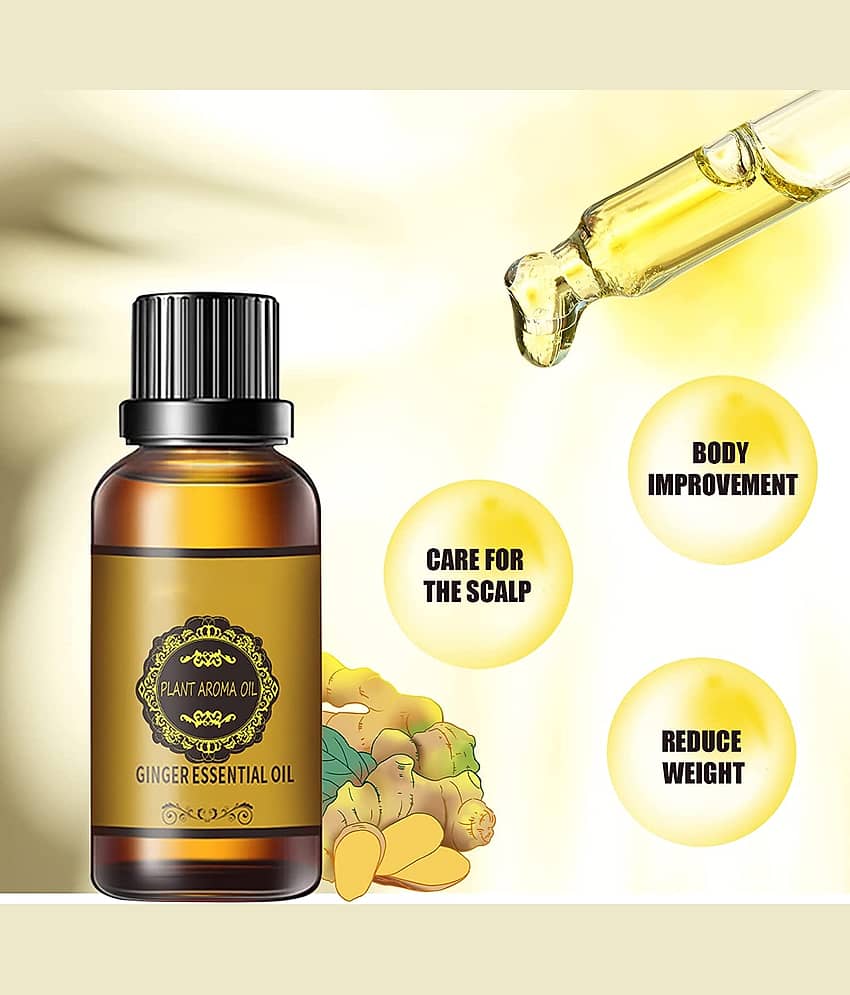 Aromine Belly Drainage Ginger Oil Moisturizing Bath Kit view 2