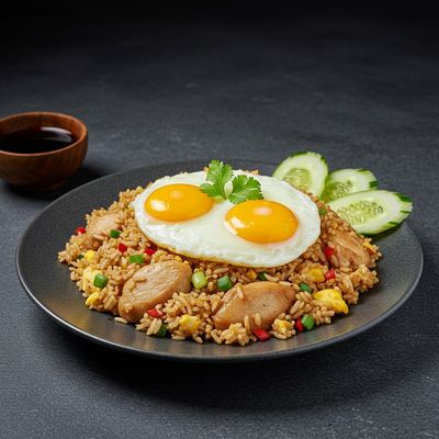 Chicken Double Egg Fried Rice