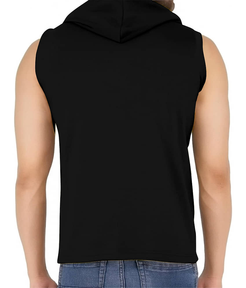 FTX Men Polyester Regular Fit Solid T-Shirt ( Navy ) view 2