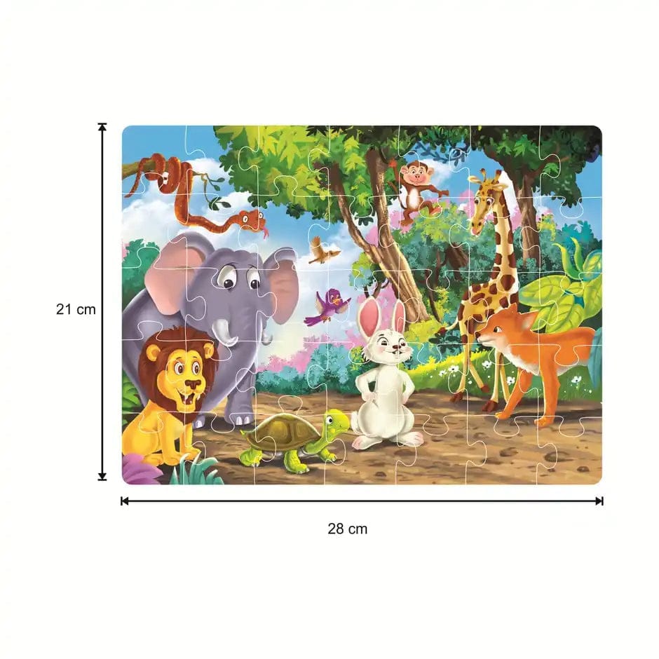 Animal Jigsaw Puzzle Toy – Educational Learning Toy (2–5 Years) view 2