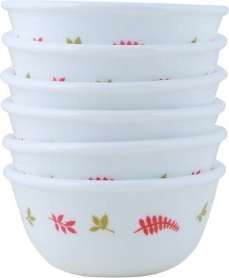 Corelle Essential Series Rain Forest Katori Set Of 6 Pc (150 Ml) view 2