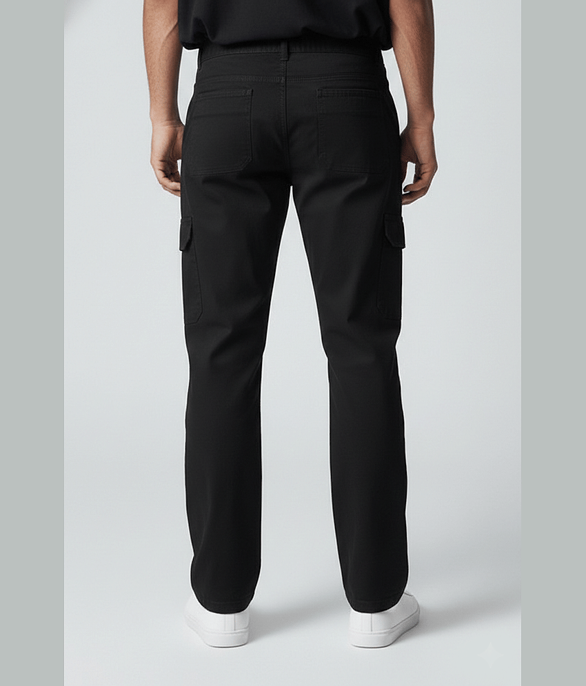 ZAYSH Regular Fit Solid Men's Jeans - Black ( Pack of 1 ) view 2