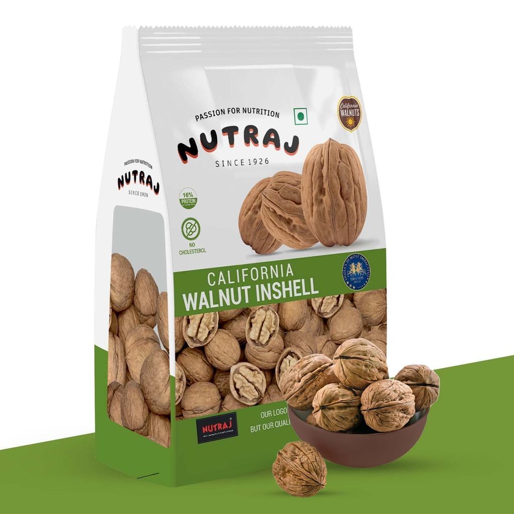 Nutraj California Inshell Walnuts 1Kg view 2
