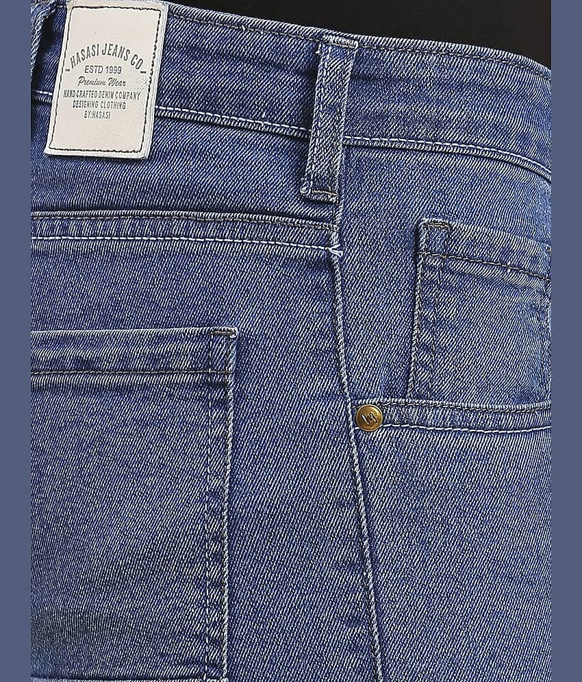 HJ HASASI Regular Fit Basic Men's Jeans - Indigo Blue ( Pack of 1 ) view 2