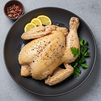 Boiled Chicken With Pepper and Salt
