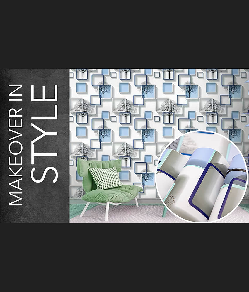 KAAF - Abstract Wallpaper (40 x 250 ) cm ( Pack of 1 ) view 2