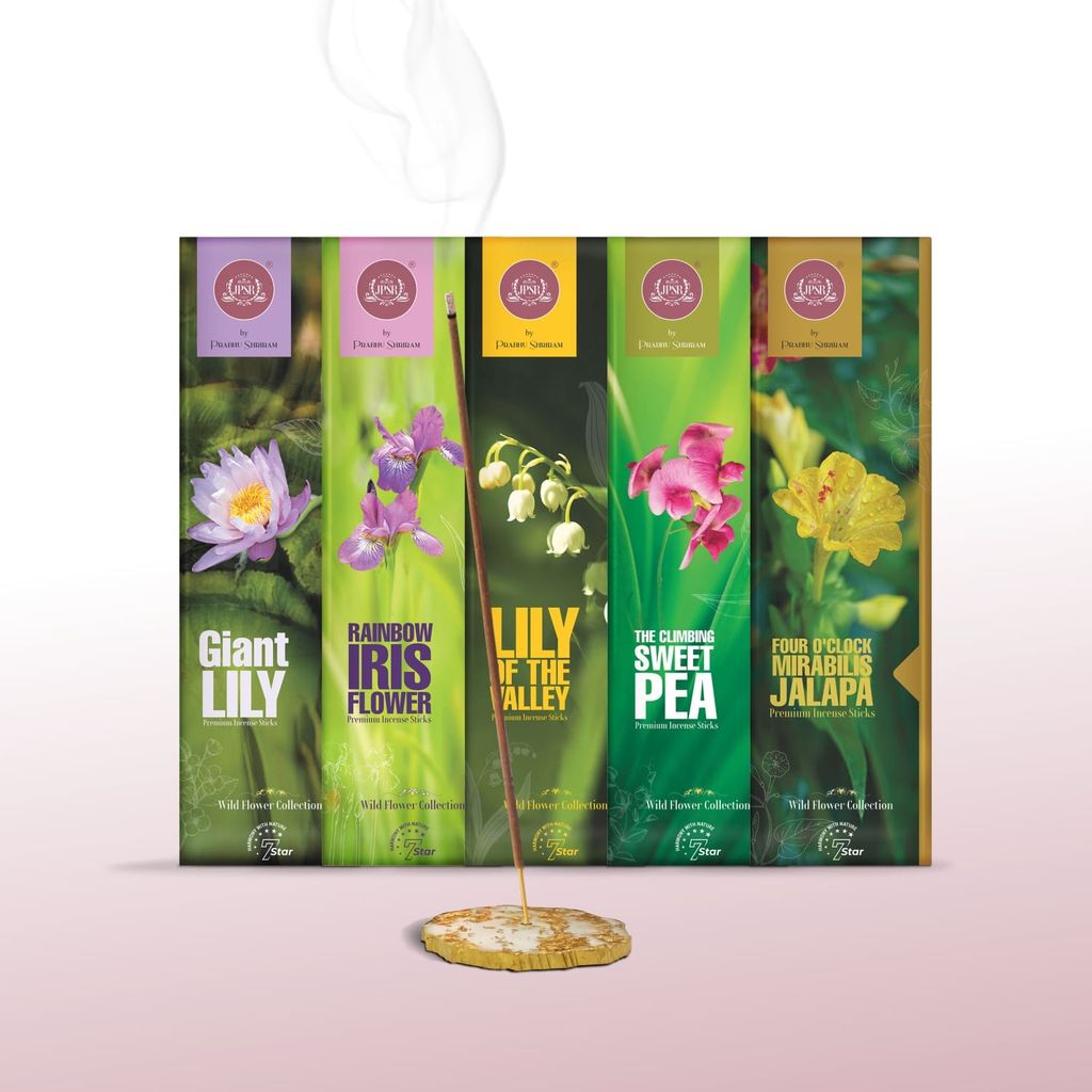 JPSR Wild Flower Valley Collection Premium Incense Sticks view 2