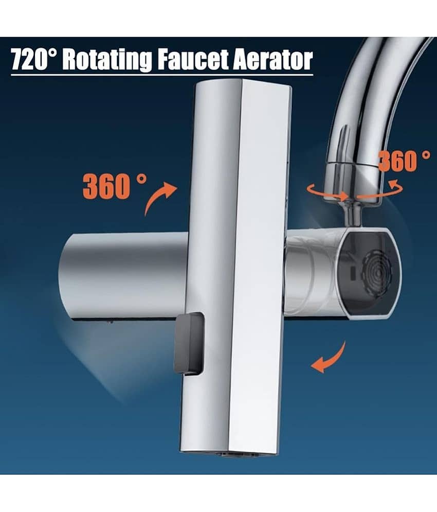 Bhavyta 3 Mode Kitchen Waterfall Faucet Health Faucet (Water Sprayer) view 2