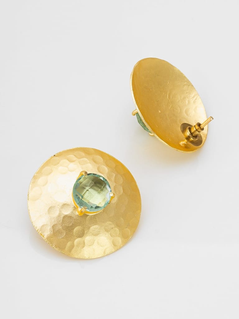 Morison Golden Vintage Earrings Classic Charm with a Twist view 2