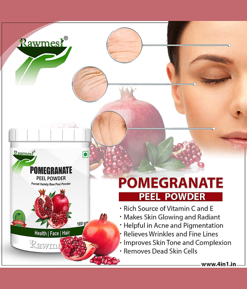rawmest Pomegranate 400 gm Powder Pack of 4