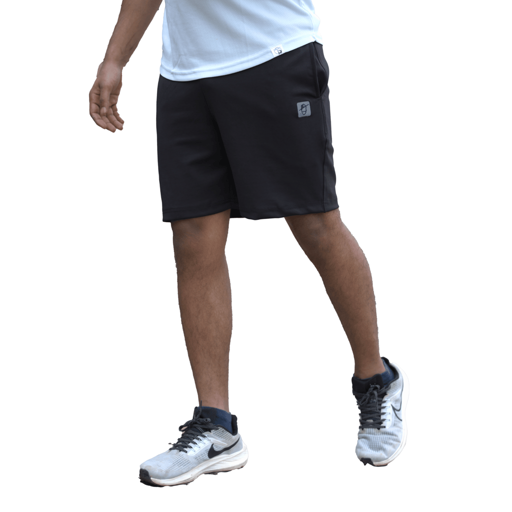 Johnny Gorkha Men's Workout Shorts | Blend of Polyester and Elastane view 2