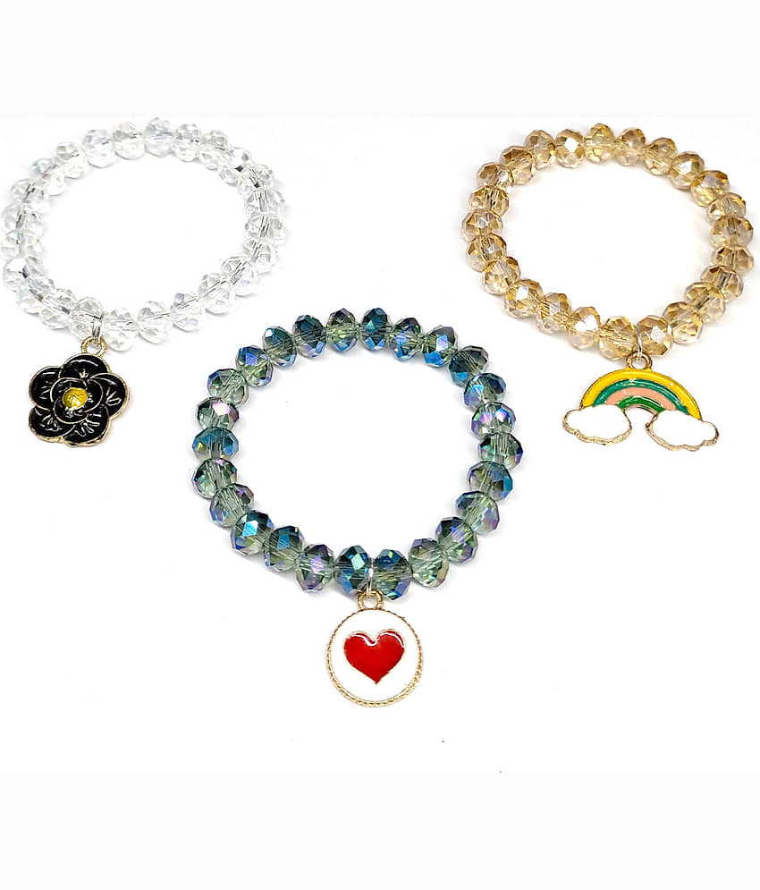 DAIVYA WELLNESS - Multicolor Bracelet ( Pack of 3 ) view 2