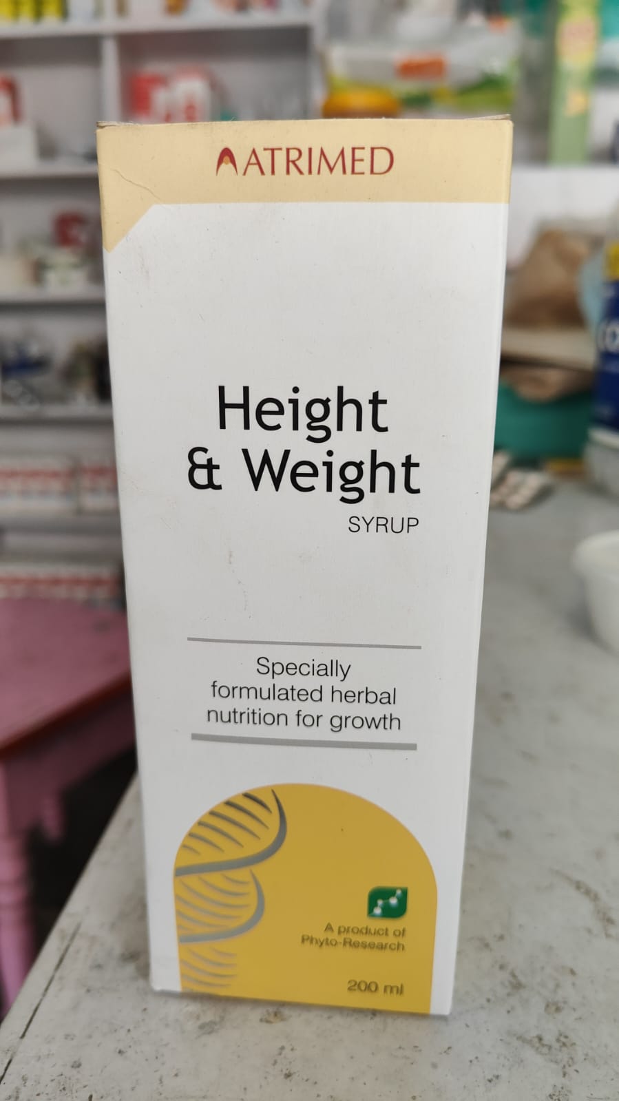 Height and weight syrup 200 ML