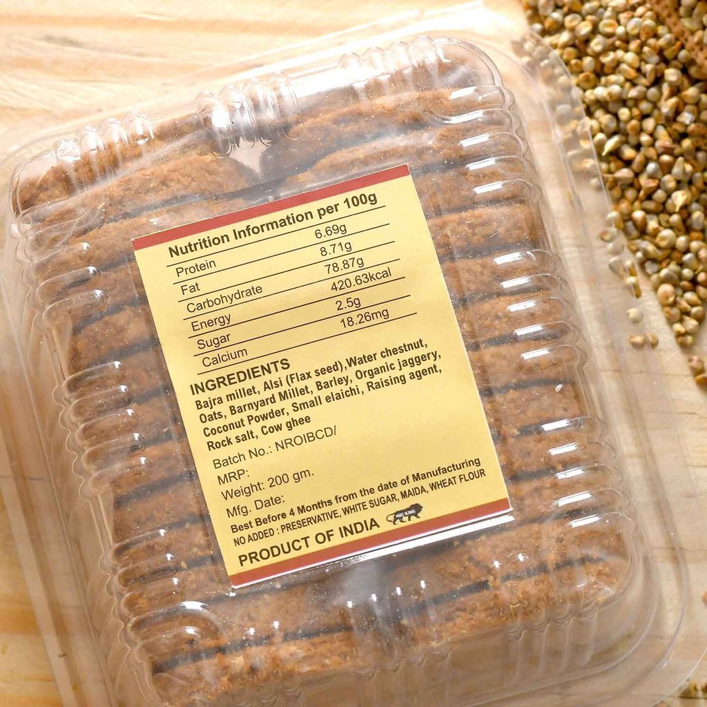 Bajra Cow Desi Ghee Cookies view 2