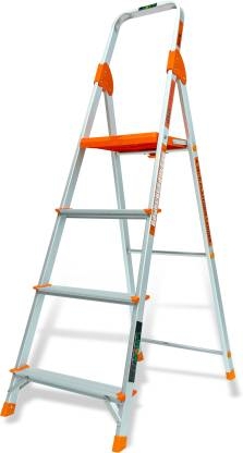 4'Liberti Light Weight Aluminium 3 Step Plus Platform Ladder