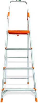 4'Liberti Light Weight Aluminium 3 Step Plus Platform Ladder view 2