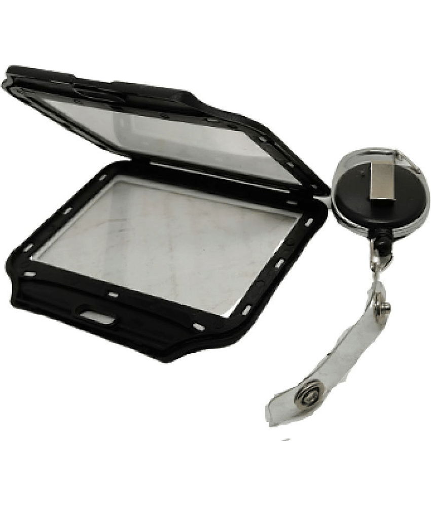 Dey's Plastic ID Badge Holder with tag view 2