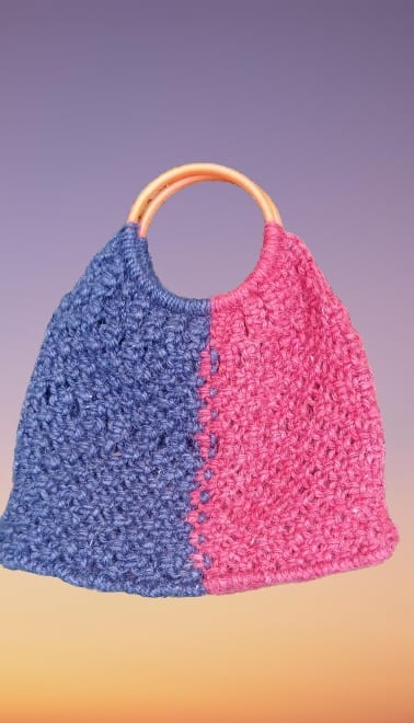 Jute Fancy Bag view 2