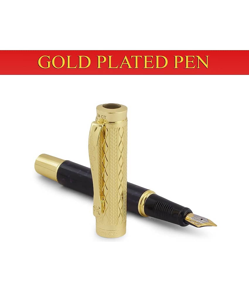 Hayman - Gold Extra Fine Line Fountain Pen (Pack of 1)