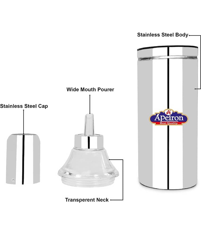 APEIRON Steel Oil Container/Dispenser Set of 2 1000 mL view 2