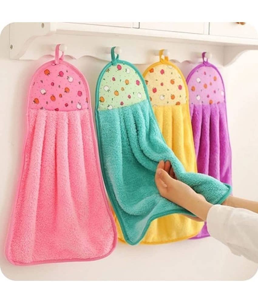 THRIFTKART Microfibre Kitchen Cleaning Cleaning Cloth ( Pack of 4 )