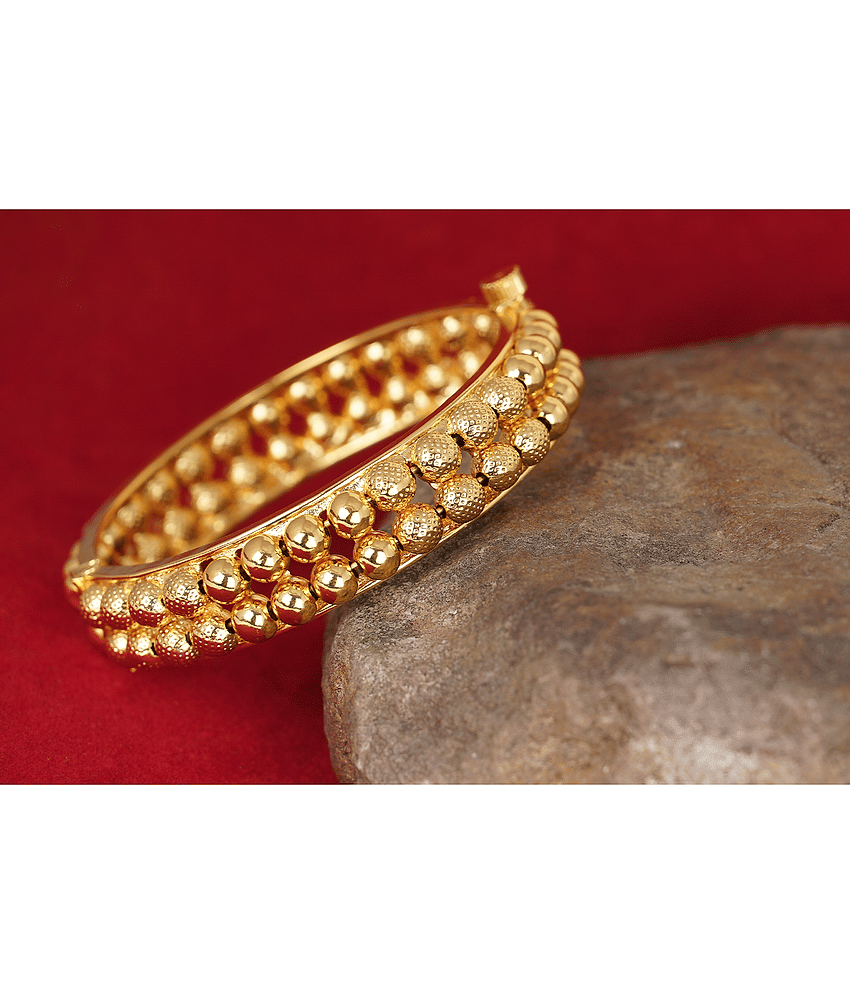 JFL - Jewellery For Less Gold Kada ( Pack of 1 ) view 2