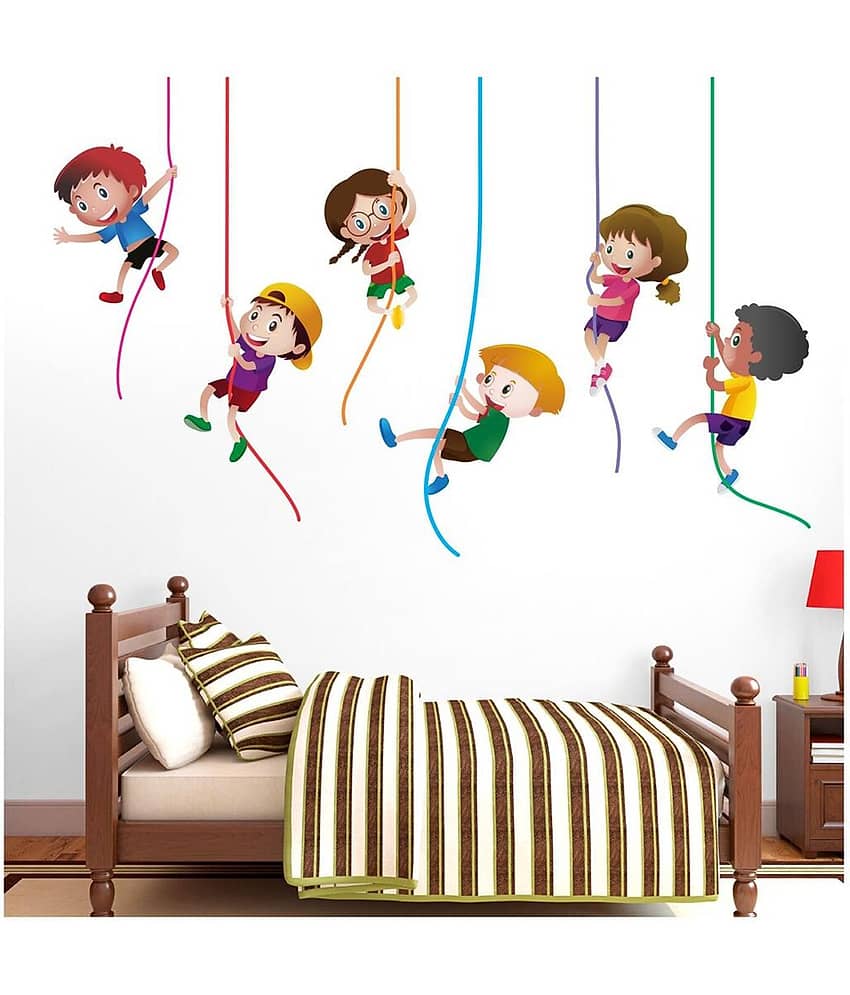 Inkfence Wall Sticker Funny ( 61 x 100 cms ) view 2